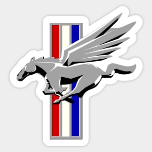Mustang / Pegasus Emblem Parody Sticker